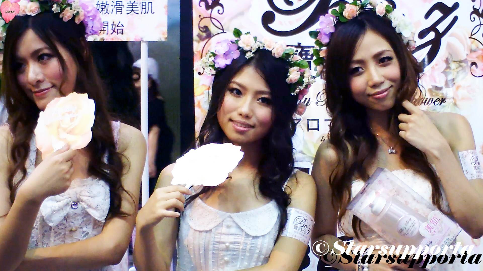 20111105 旺角西洋菜街 - 寶麗詩 @ 香港旺角行人專用區 